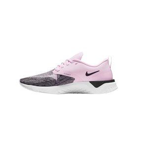 Nike Odyssey React 2 Flyknit Women’s AH1016-601 Pink Black Running Shoes Size 9